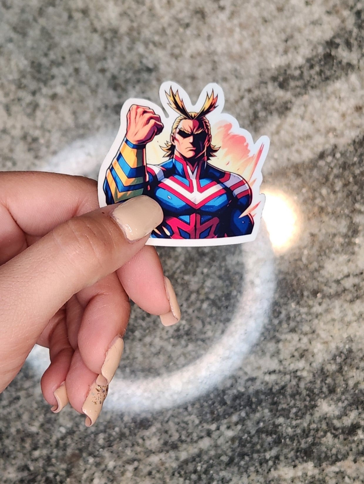 All Might, MHA, WATERPROOF VINYL STICKER