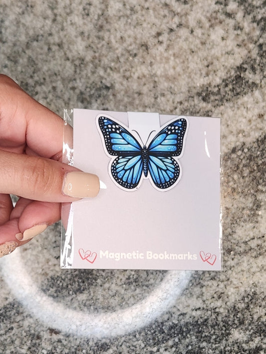 Blue Butterfly, Magnetic Bookmark