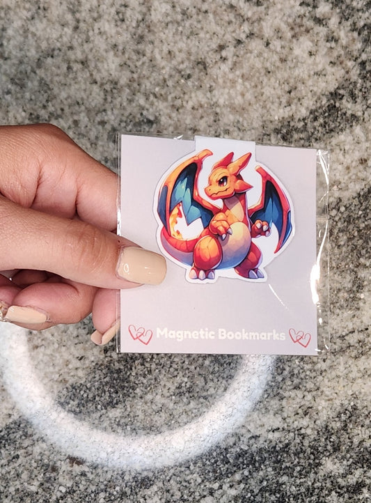 Charizard, Pokemon, Magnetic Bookmark