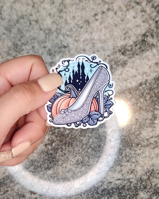 Cinderella Show, WATERPROOF VINYL STICKER