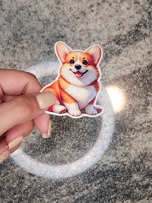 Corgi, WATERPROOF VINYL STICKER