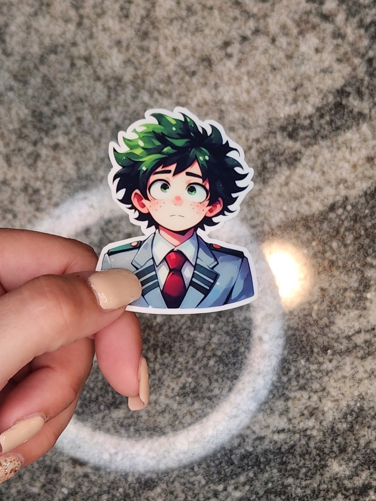 Izuku Midoriya, Deku, MHA, WATERPROOF VINYL STICKER