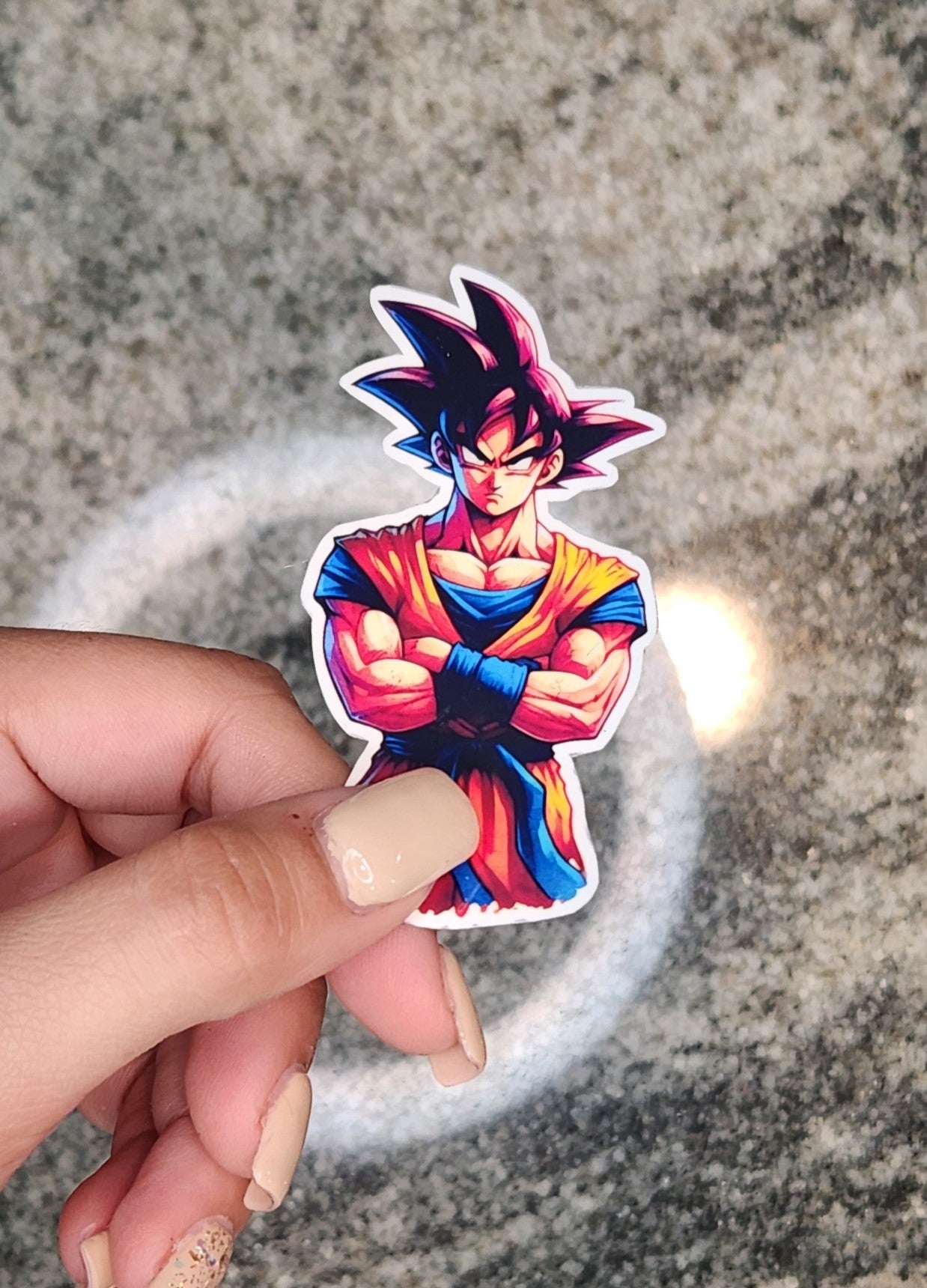 Goku, DBZ, WATERPROOF VINYL STICKER