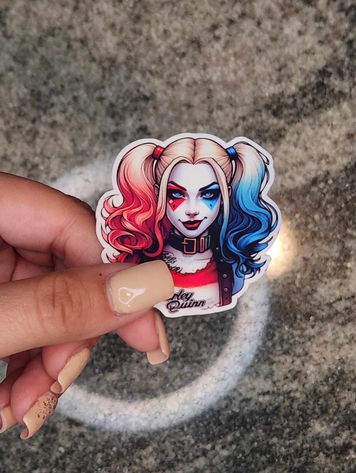 Harley Quinn, DC, WATERPROOF VINYL STICKER