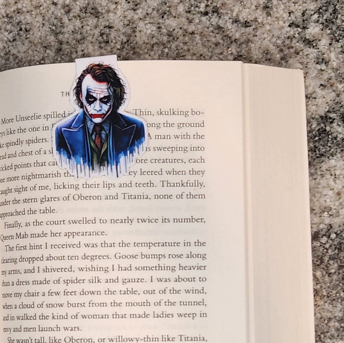 Joker, Heath Ledger, Magnetic Bookmark