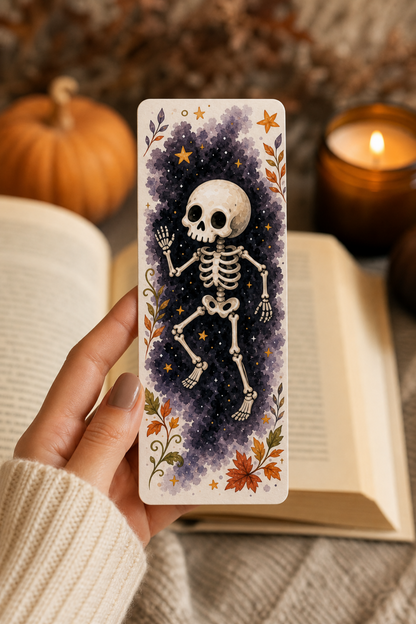 Dancing Skeleton Bookmark