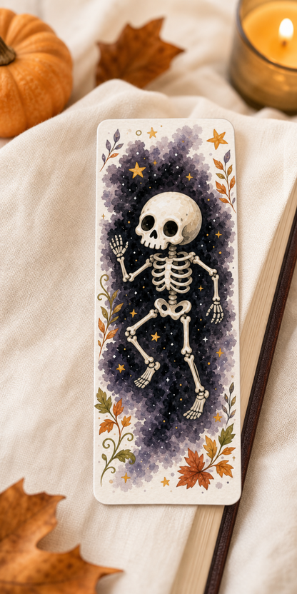 Dancing Skeleton Bookmark