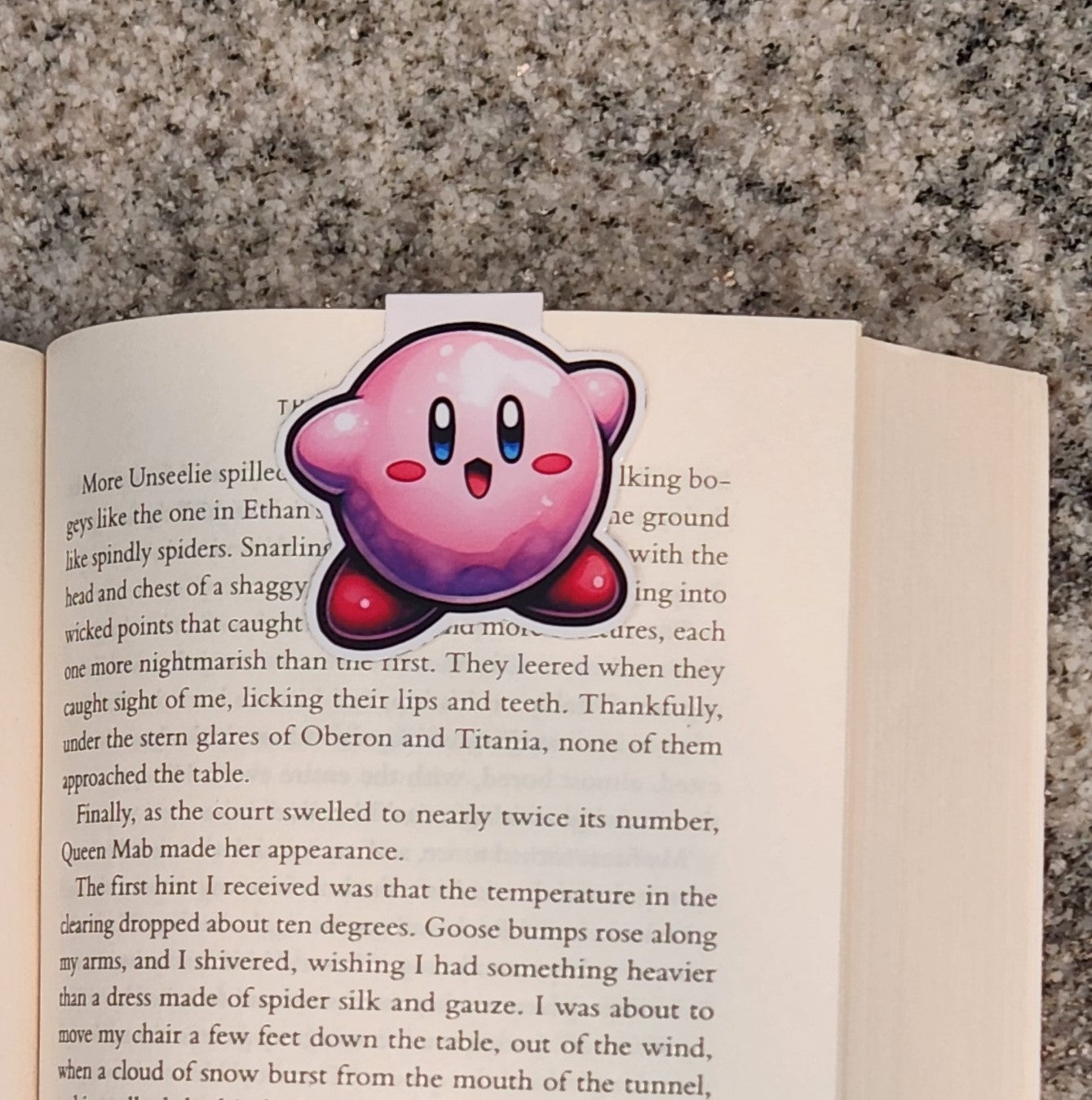 Kirby, Magnetic Bookmark