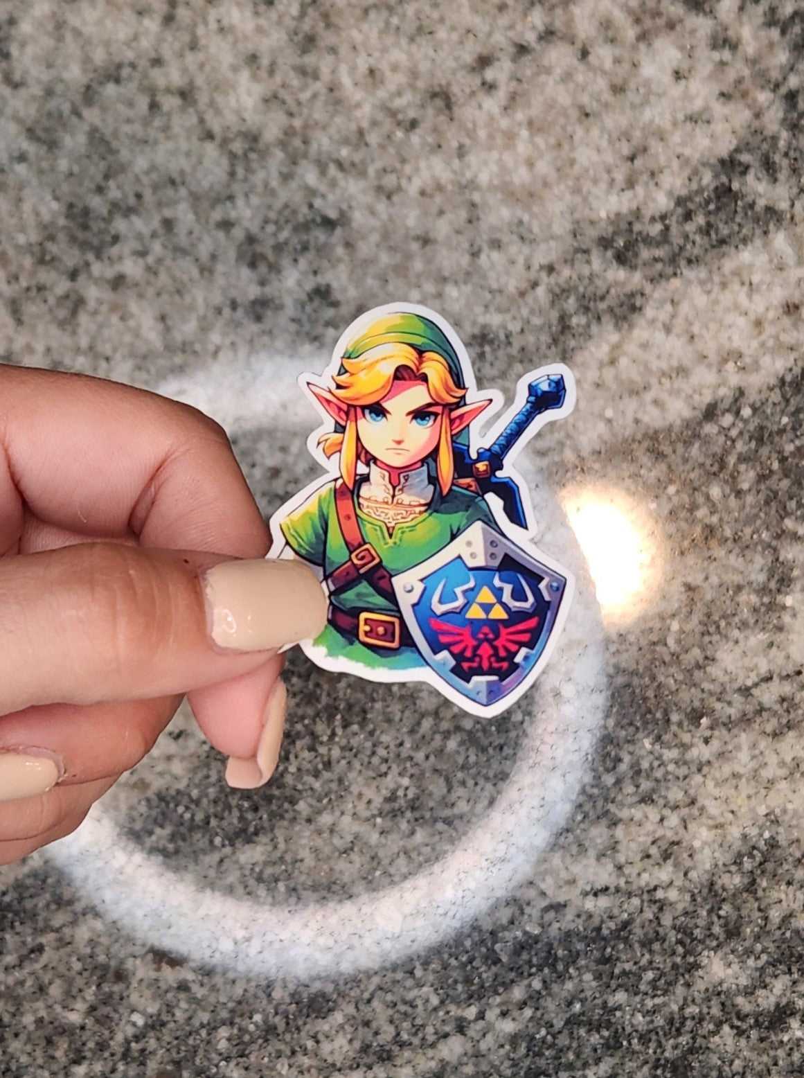 Link, Legends of Zelda WATERPROOF VINYL STICKER