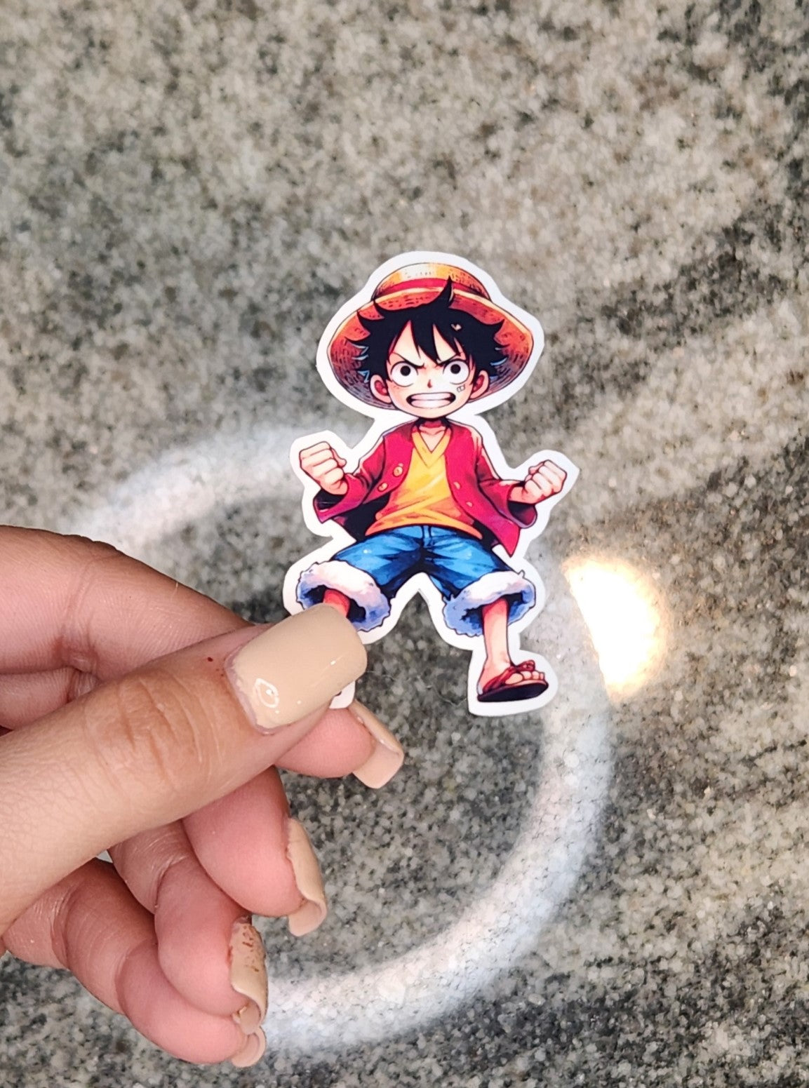 Luffy, One Piece, WATERPROOF VINYL STICKER