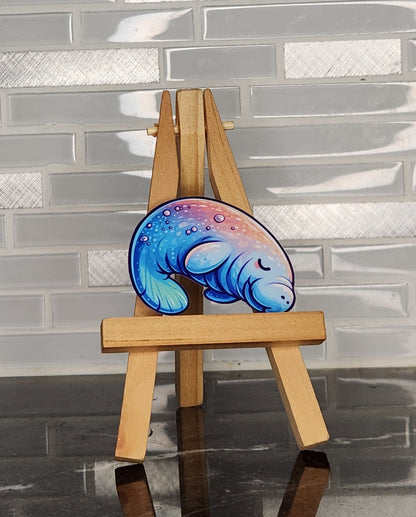 Manatee — Waterproof Vinyl Sticker