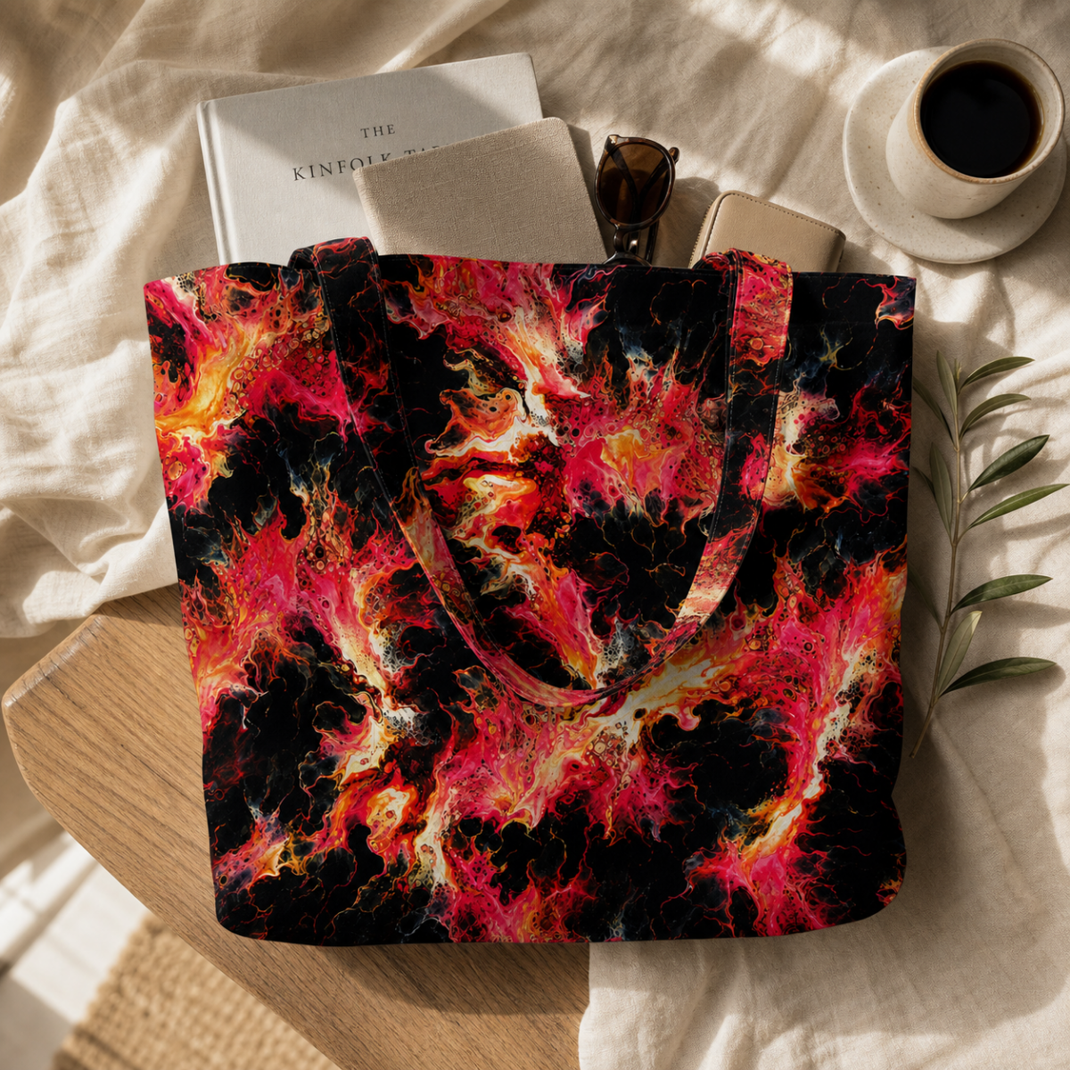 Phoenix Fire — Cotton Tote Bag