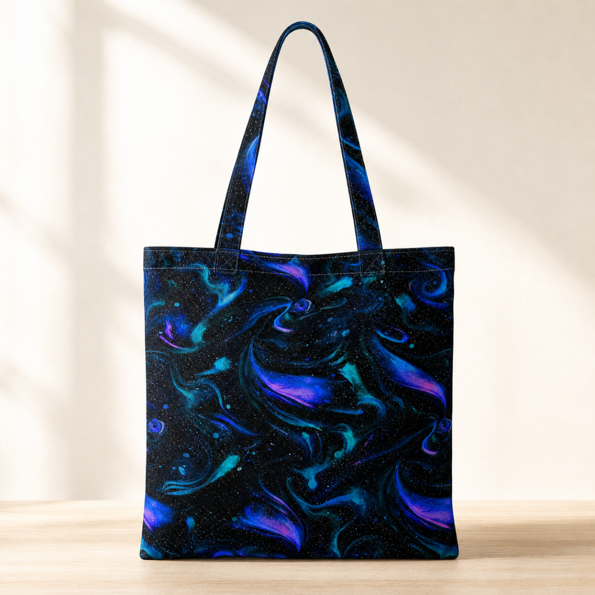 Northern Lights — Cotton Tote Bag