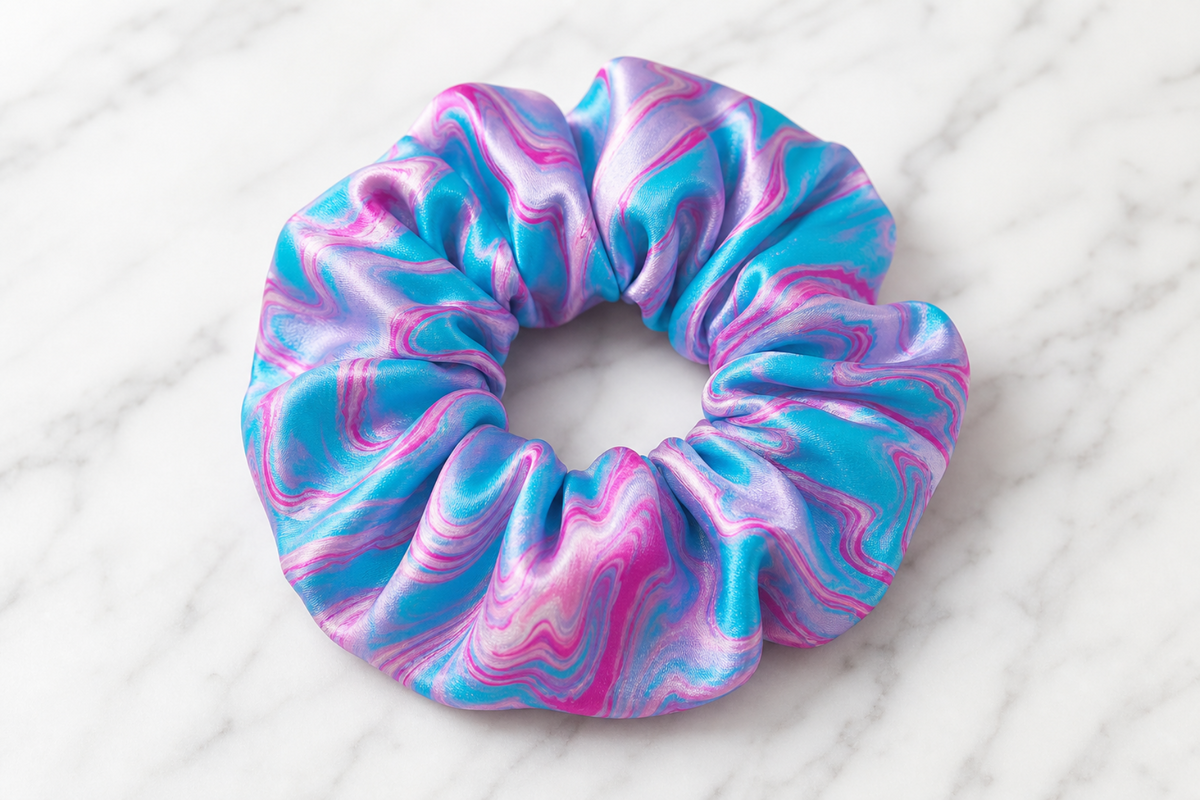 Pastel Dream — Satin Scrunchie