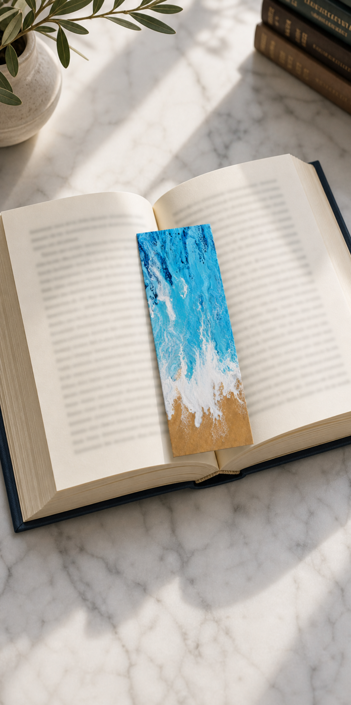Hand-Painted Bookmark