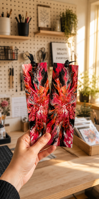 Hand-Painted Bookmark