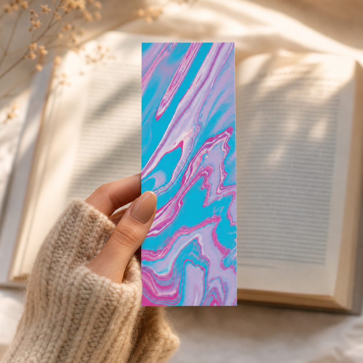 Hand-Painted Bookmark