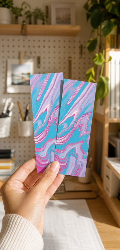 Hand-Painted Bookmark
