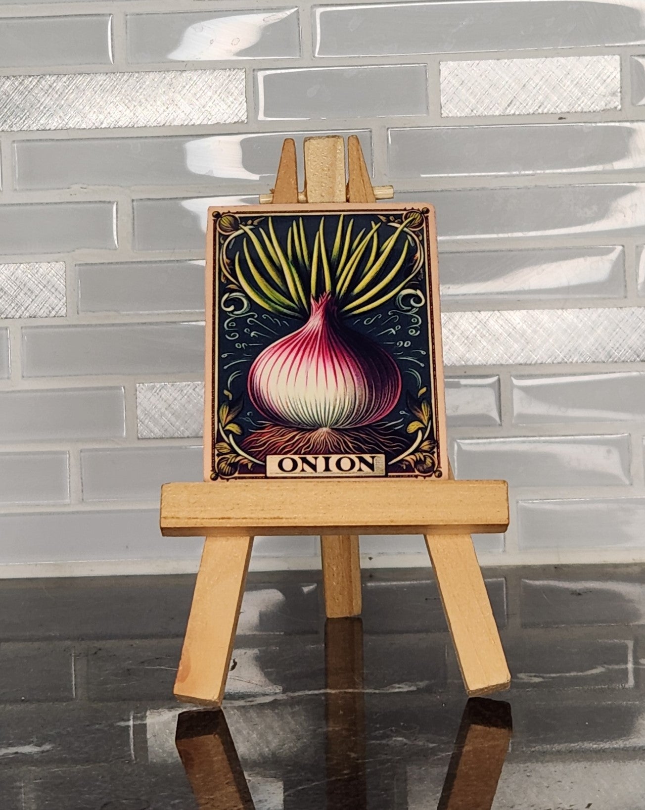 Onion Seed Packet, WATERPROOF VINYL STICKER