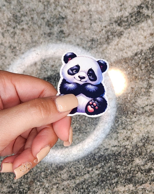 Panda, WATERPROOF VINYL STICKER