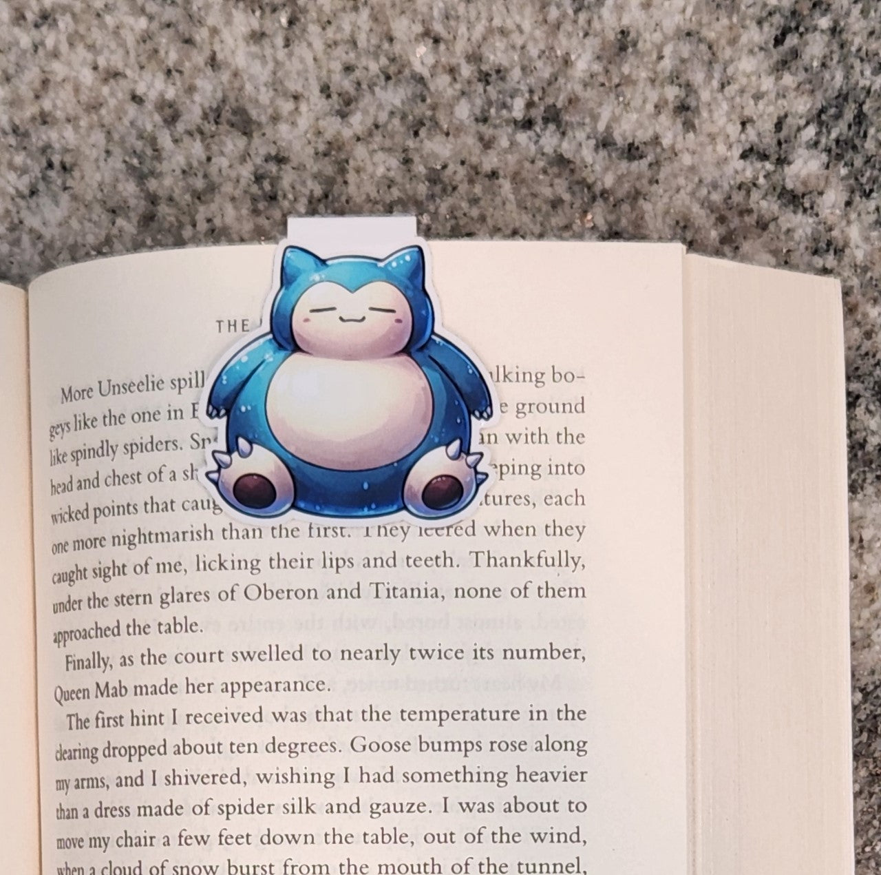 Snorlax Magnetic Bookmark