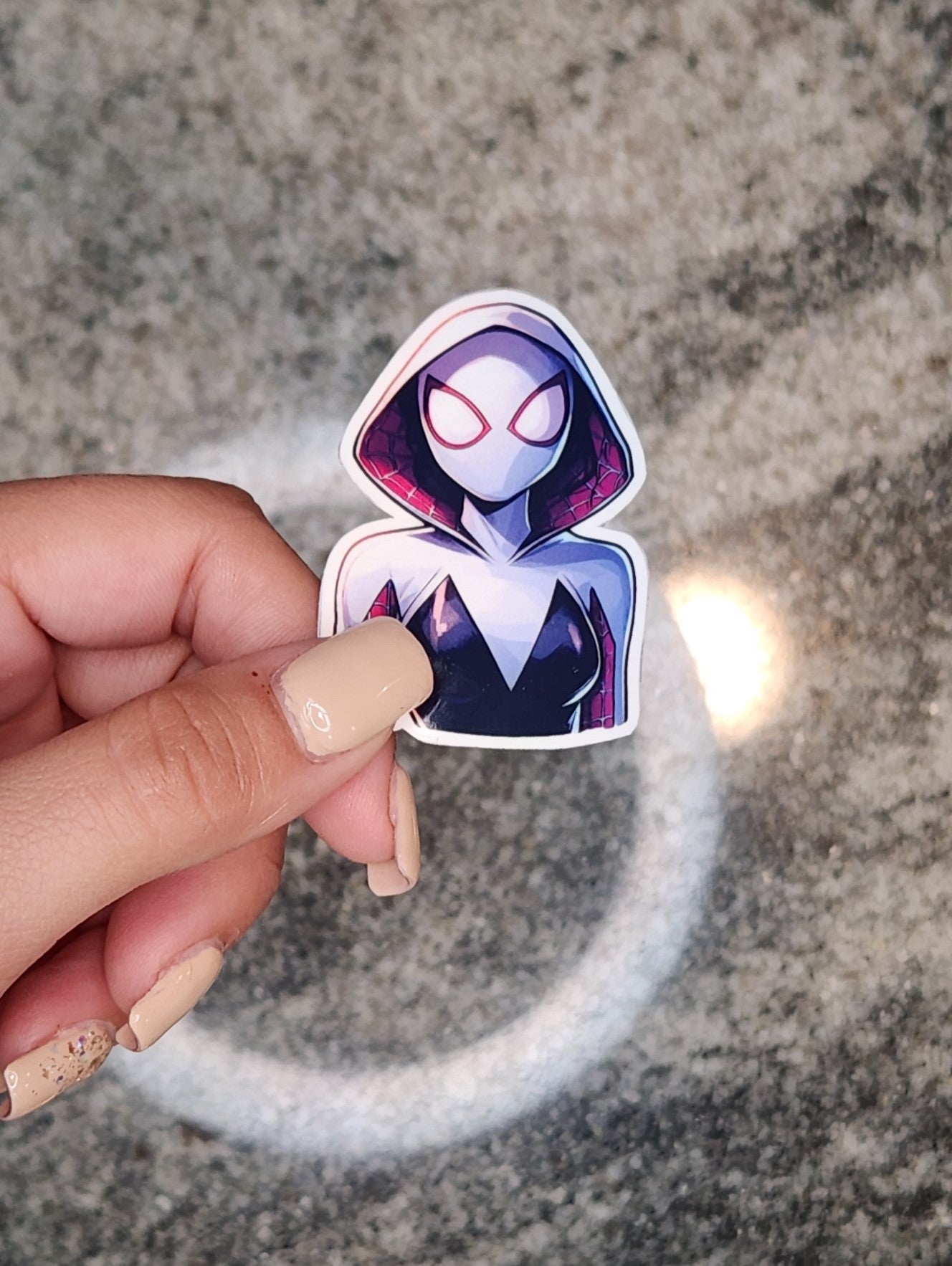 Spider Qwen, WATERPROOF VINYL STICKER