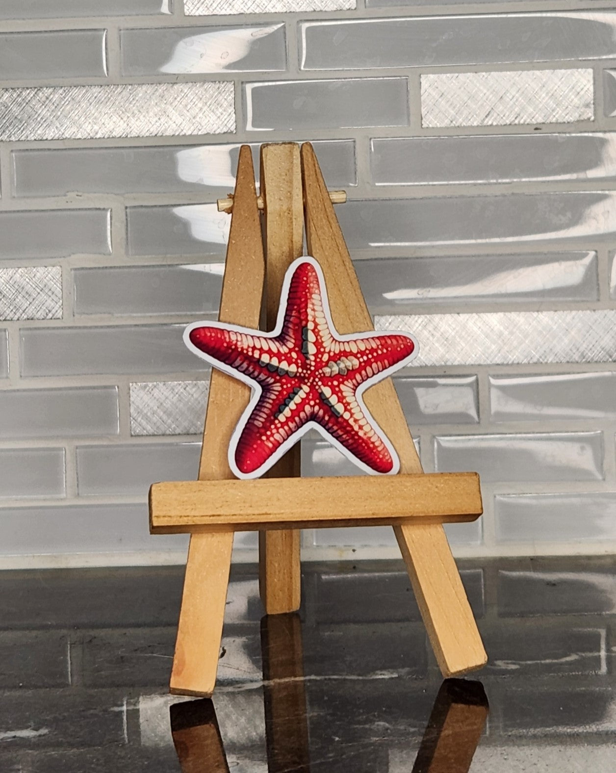 Starfish, WATERPROOF VINYL STICKER