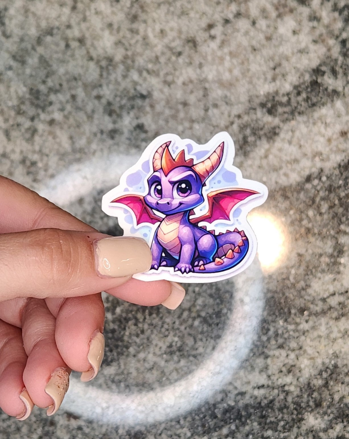 Spyro, WATERPROOF VINYL STICKER