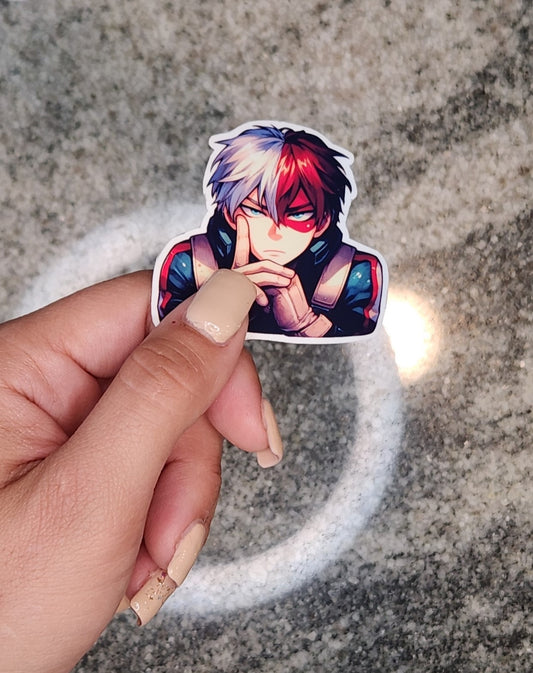 Shoto Todoroki, MHA, WATERPROOF VINYL STICKER