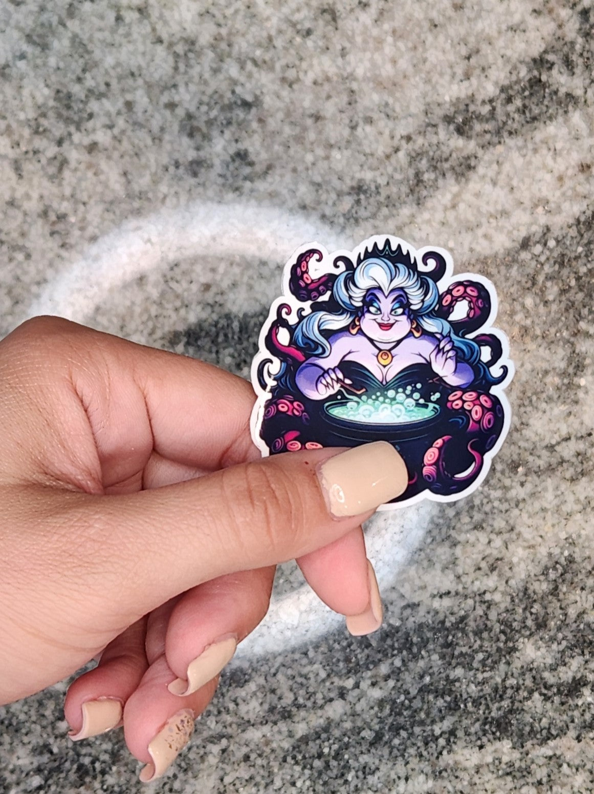 Ursula, WATERPROOF VINYL STICKER