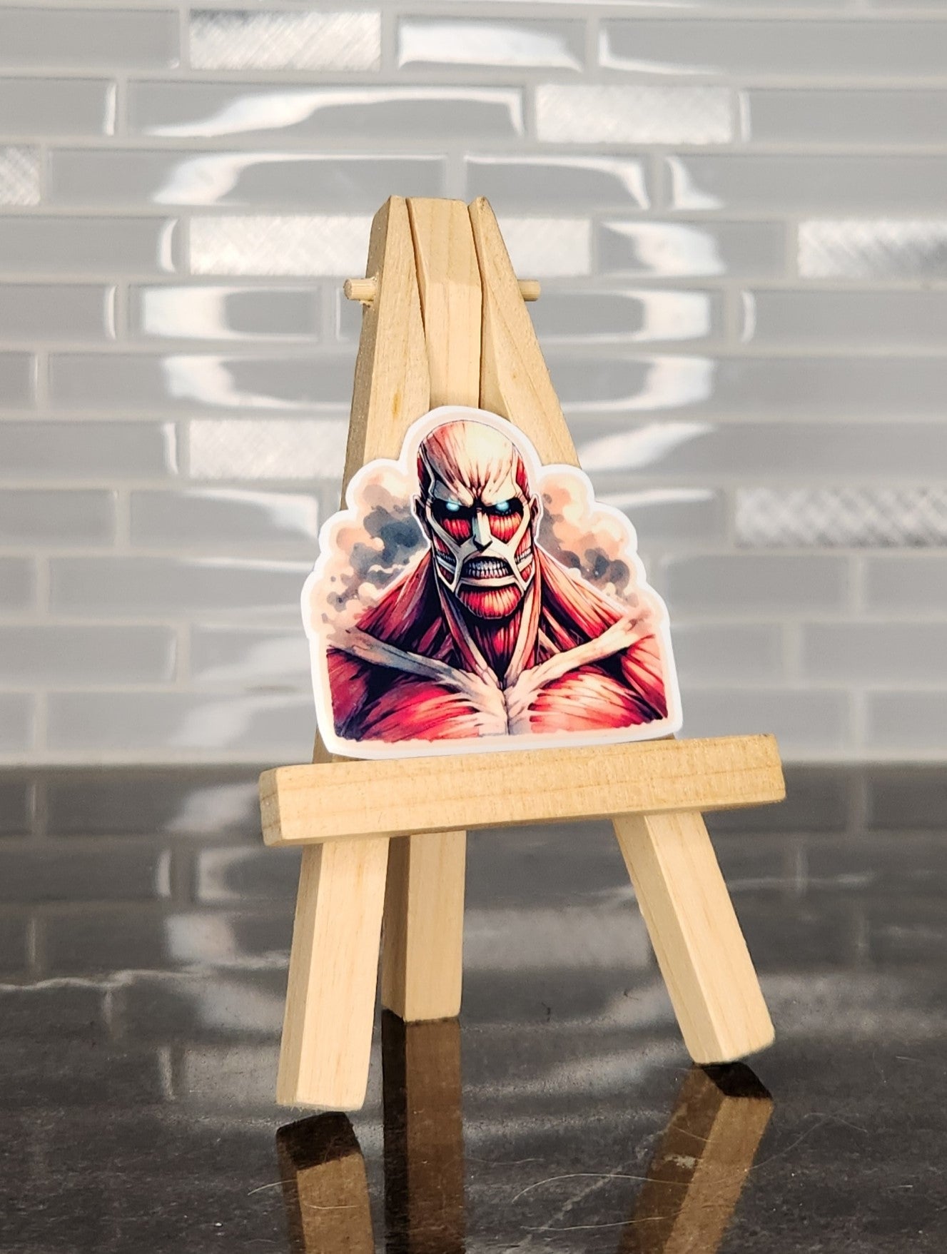 Colossal Titan, AOT, WATERPROOF VINYL STICKER