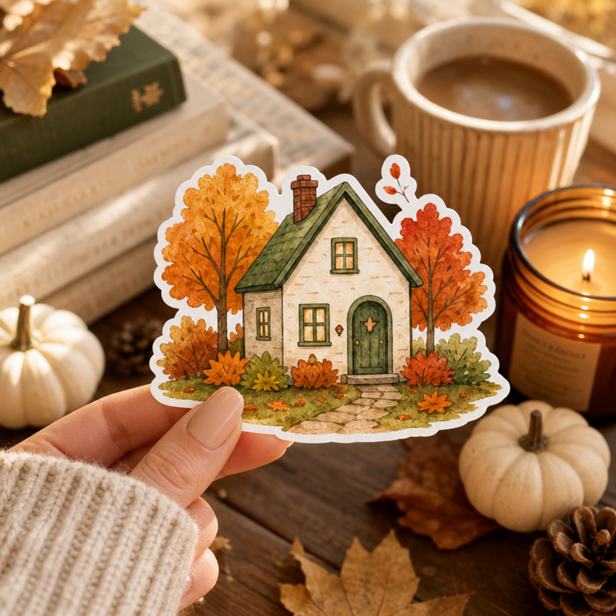 Cottage Sticker