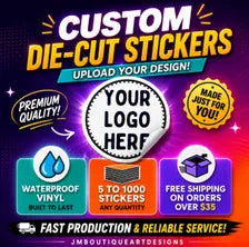 Custom Die-Cut Stickers