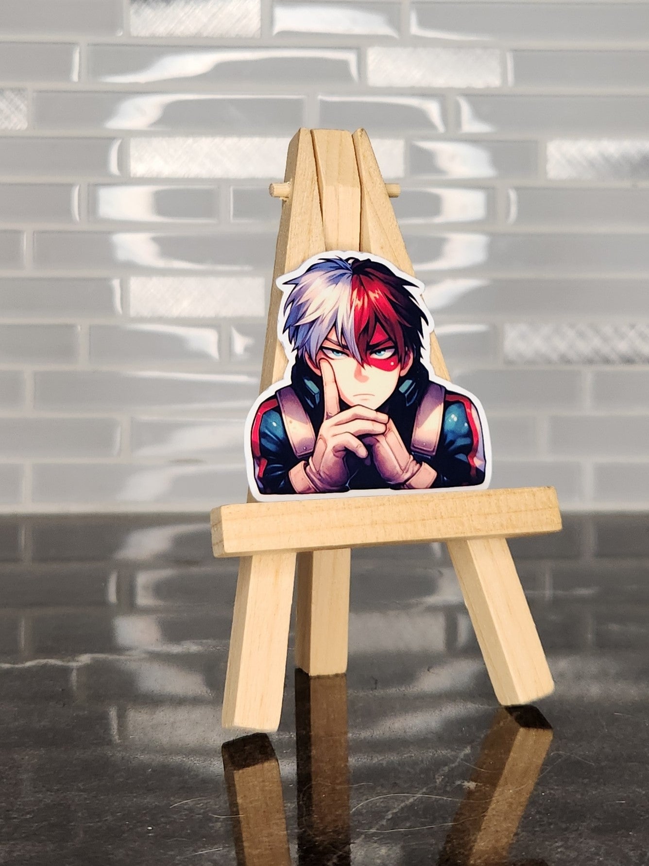 Shoto Todoroki, MHA, WATERPROOF VINYL STICKER