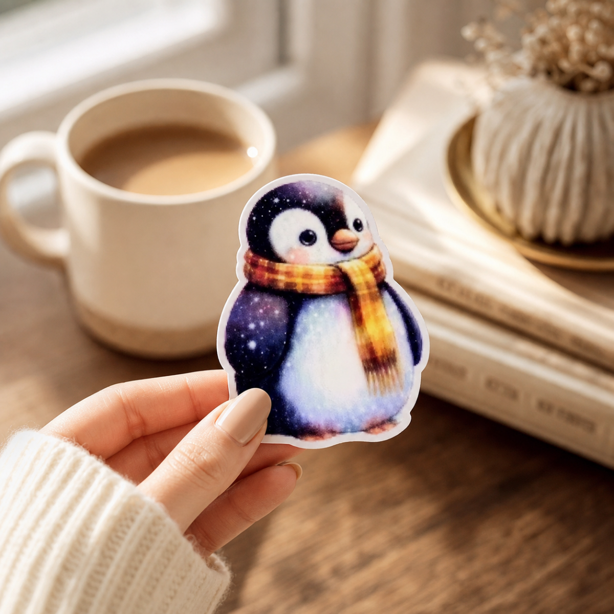 Penguin — Waterproof Vinyl Sticker