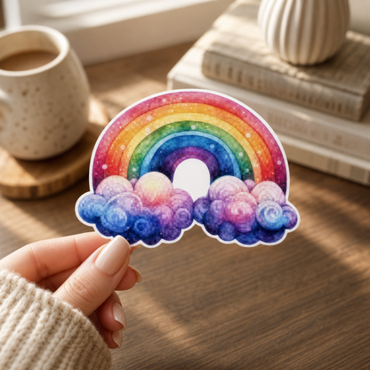 Rainbow — Waterproof Vinyl Sticker