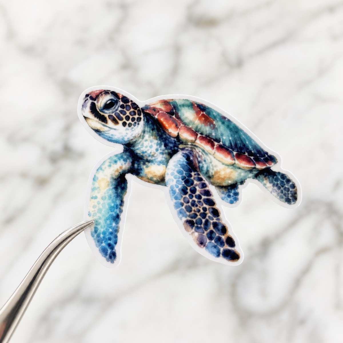 Sea Turtle — Waterproof Vinyl Sticker
