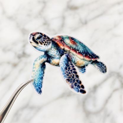 Sea Turtle — Waterproof Vinyl Sticker