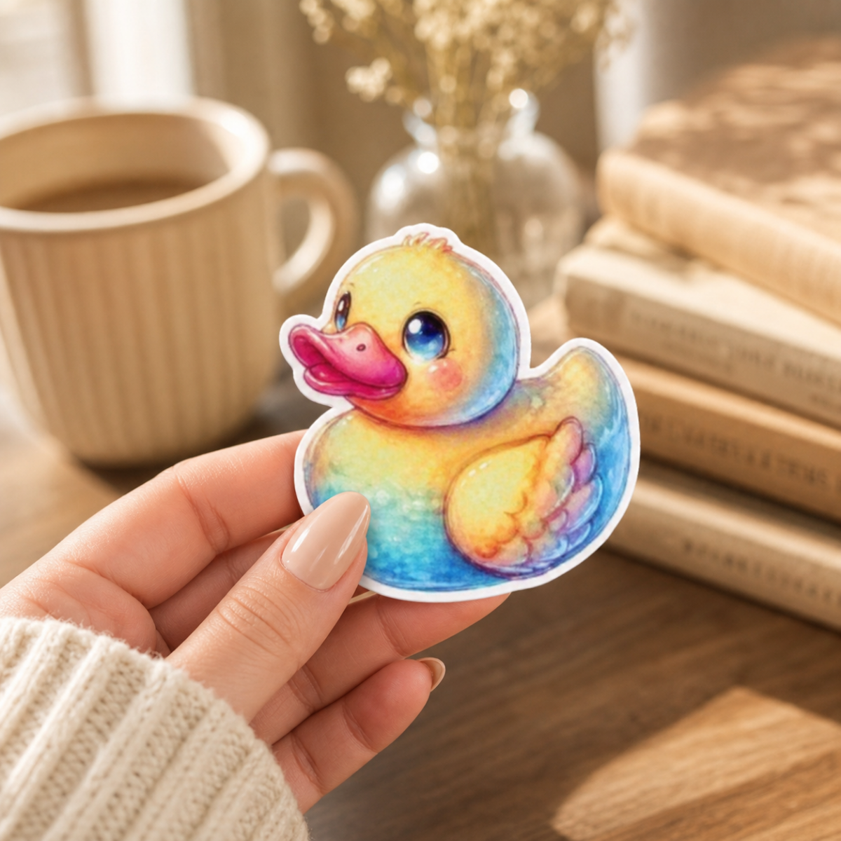 Rubber Duck — Waterproof Vinyl Sticker