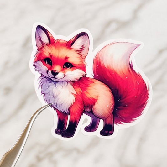 Fox — Waterproof Vinyl Sticker