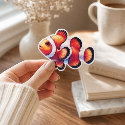 Clownfish — Waterproof Vinyl Sticker