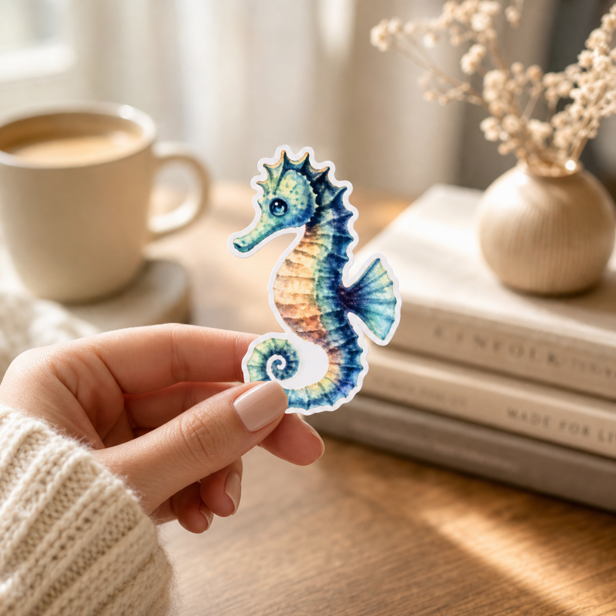 Seahorse — Waterproof Vinyl Sticker