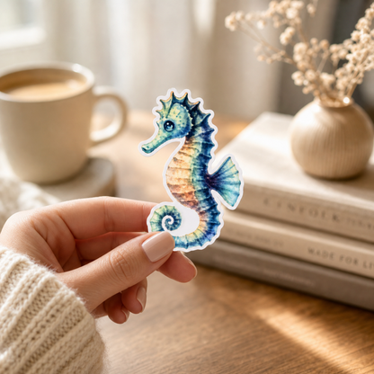Seahorse — Waterproof Vinyl Sticker