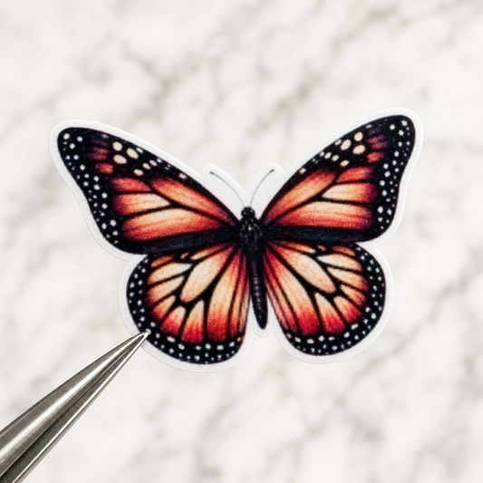 Monarch Butterfly — Waterproof Vinyl Sticker