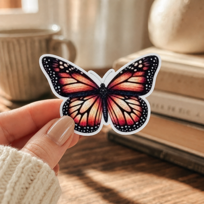 Monarch Butterfly — Waterproof Vinyl Sticker