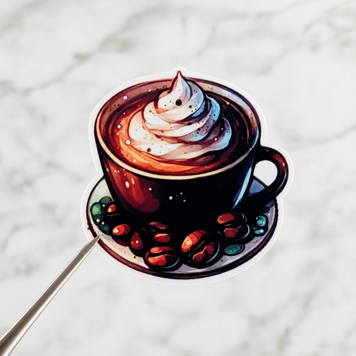Coffee — Waterproof Vinyl Sticker