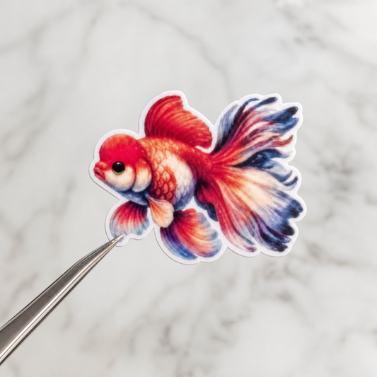 Goldfish — Waterproof Vinyl Sticker