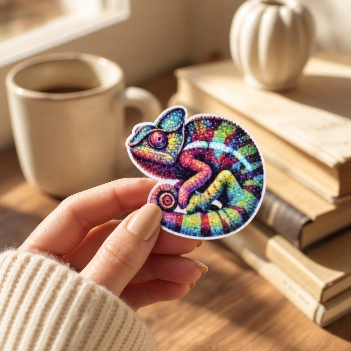 Chameleon — Waterproof Vinyl Sticker