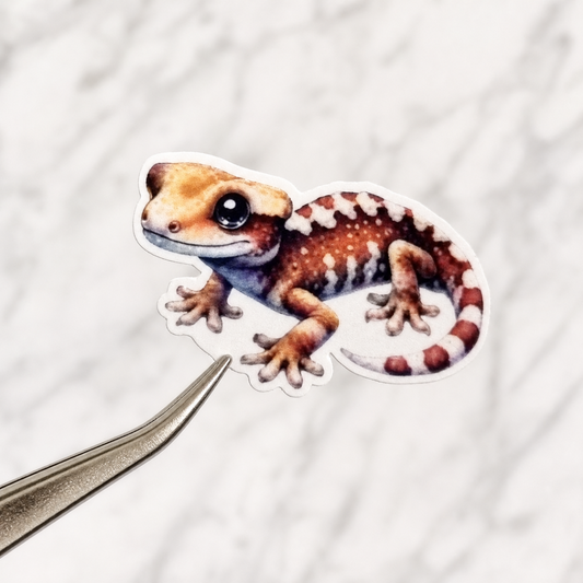 Crested Gecko — Waterproof Vinyl Sticker
