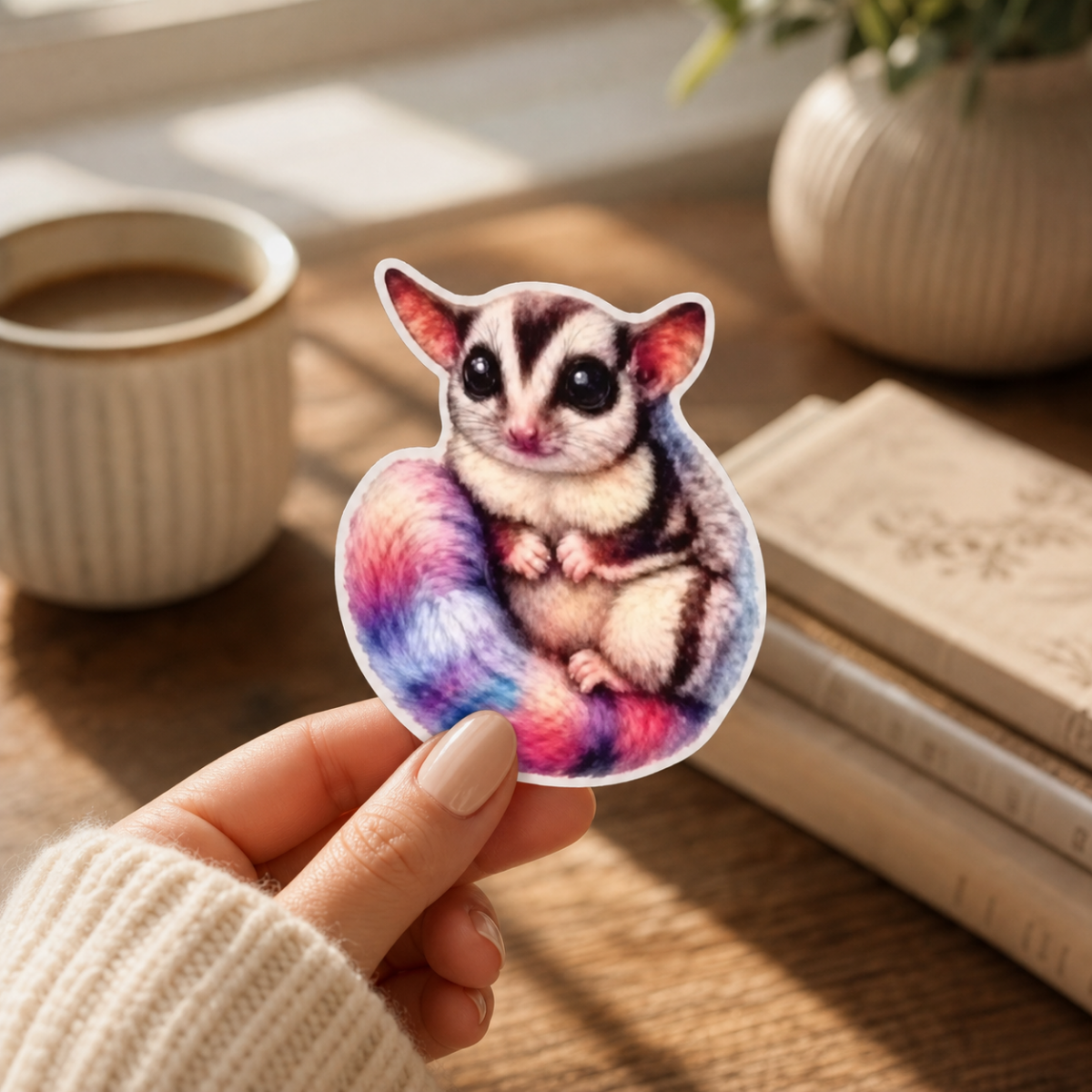Sugar Glider — Waterproof Vinyl Sticker